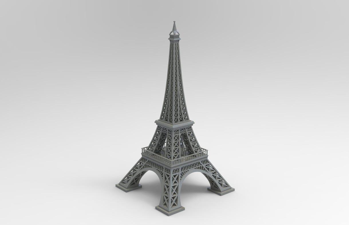 Eiffel Tower - 3D Model 3d model