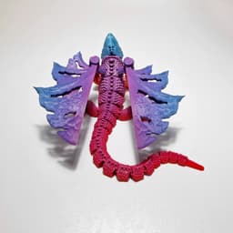 Cronian dragon (Iguana) 3d model