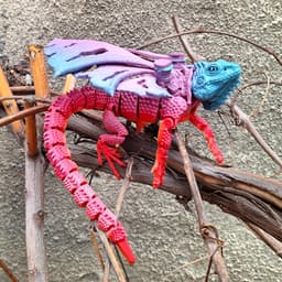 Cronian dragon (Iguana) 3d model