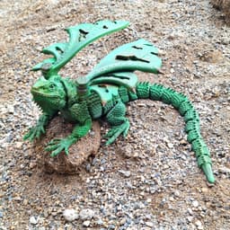Cronian dragon (Iguana) 3d model