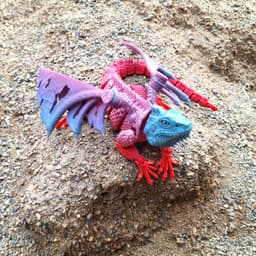 Cronian dragon (Iguana) 3d model