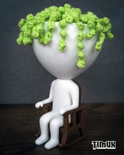 ROBERT PLANT IN A ROCKING CHAIR 3d model