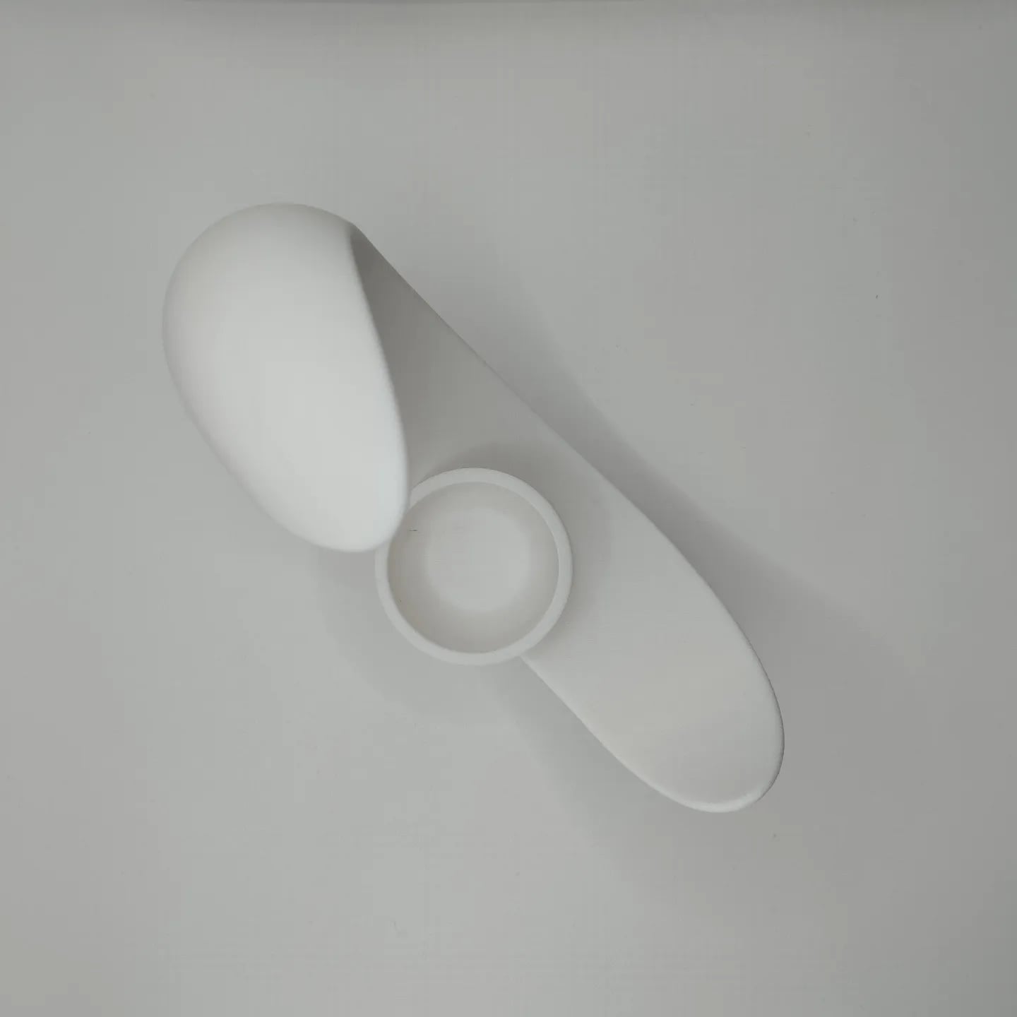 Designer Crescent Decorative Object, Vase, Vessel 3d model