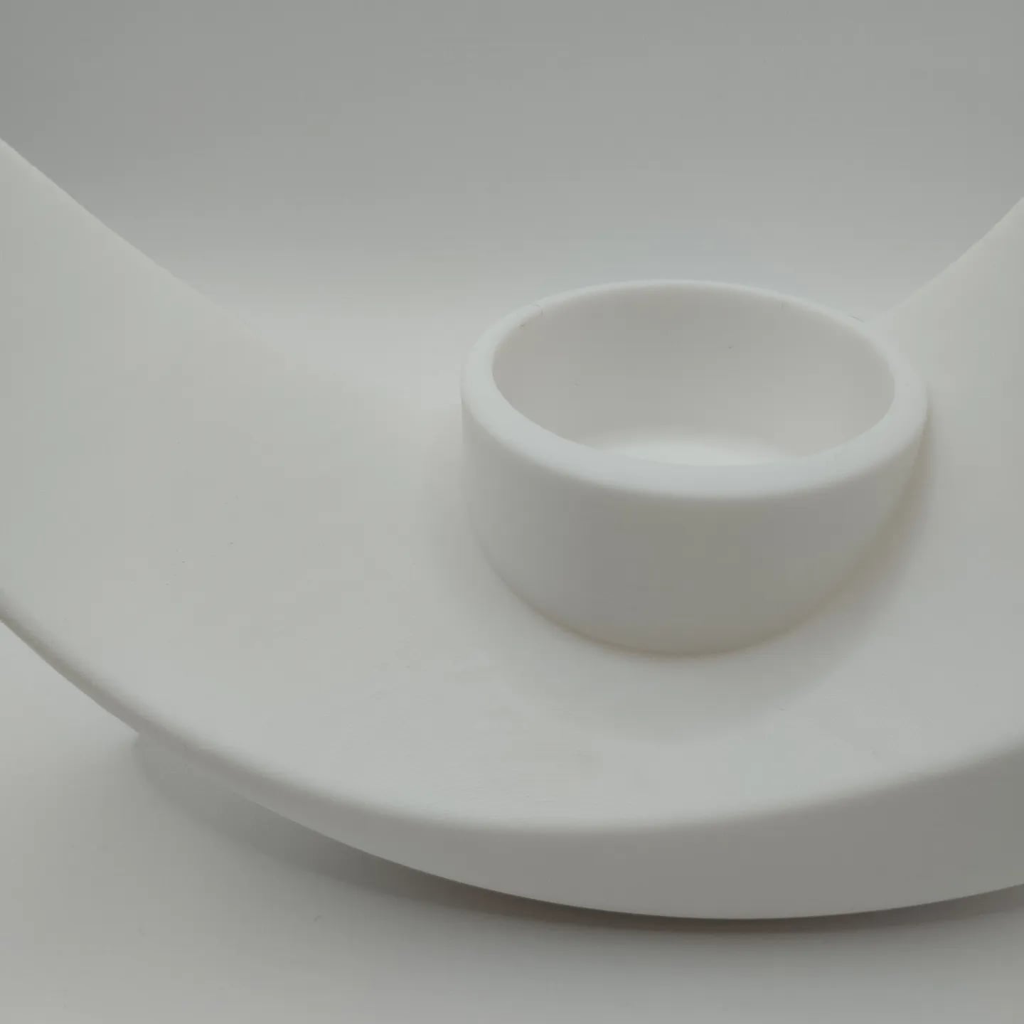 Designer Crescent Decorative Object, Vase, Vessel 3d model