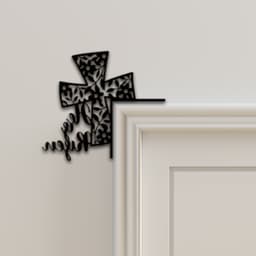 Jesus Door Corner Decor 3d model