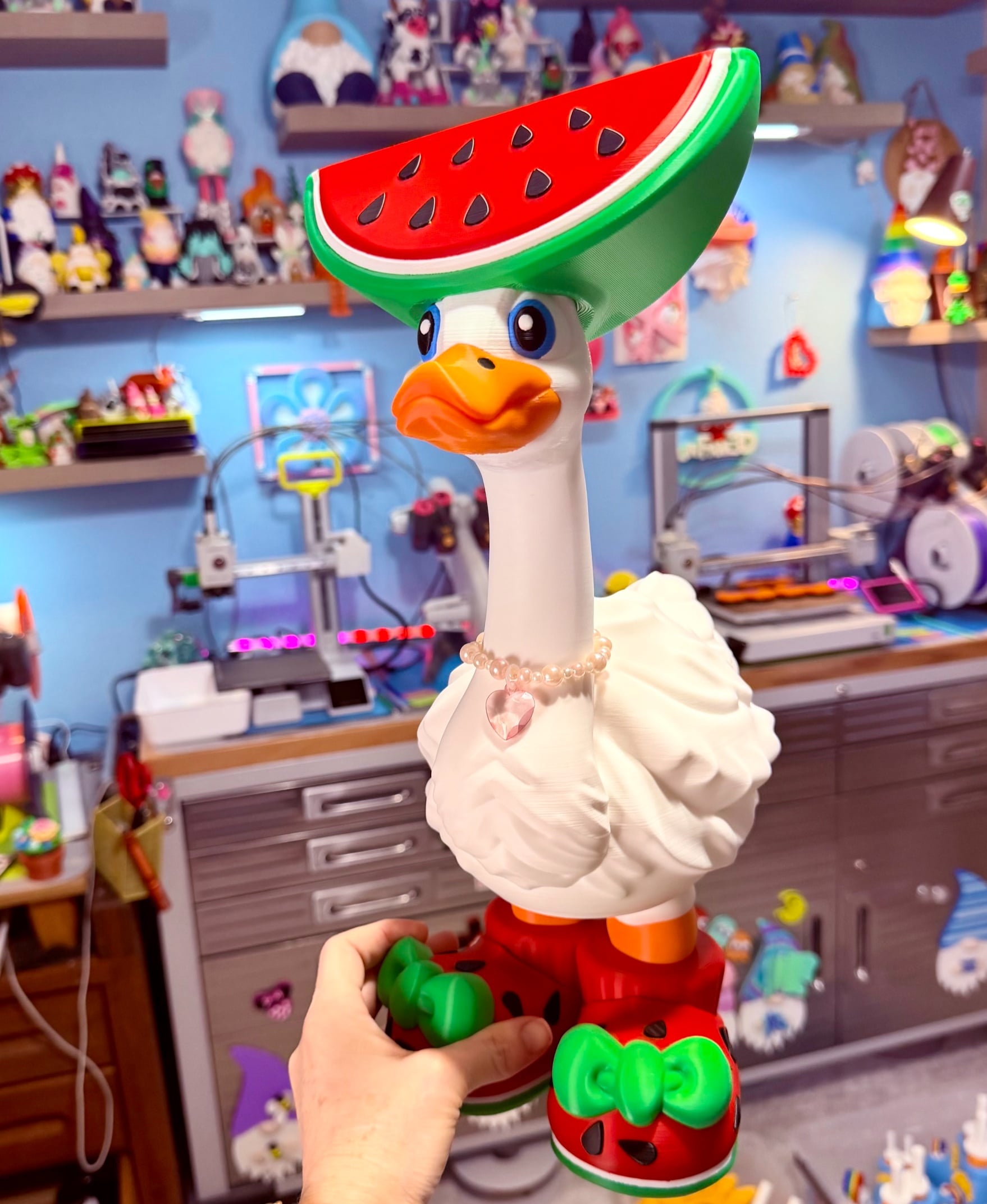 Watermelon Goose Gear for Porch Goose 3d model