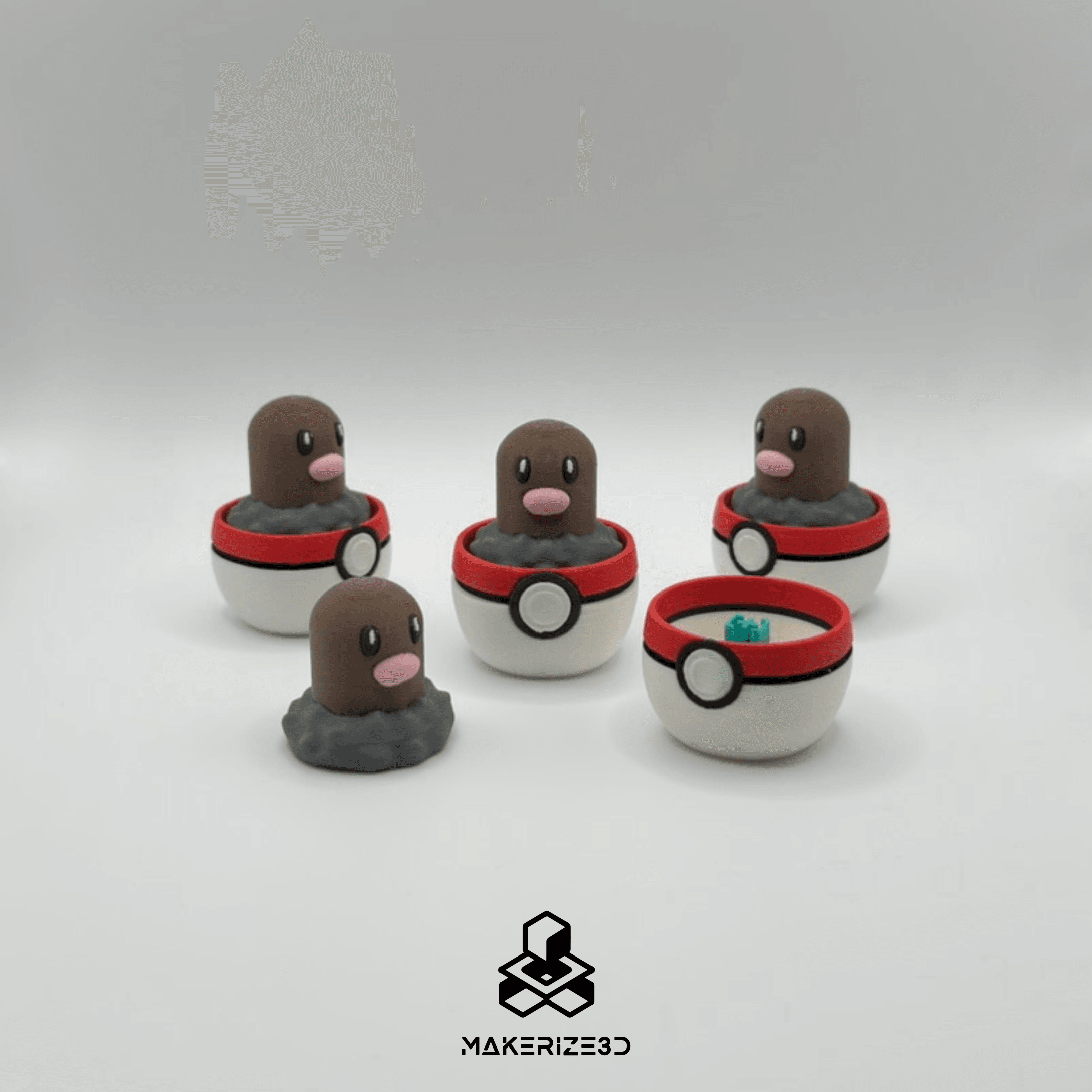 Diglett Clicker 3d model