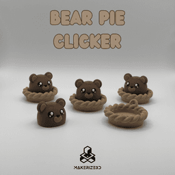 Bear Pie Clicker 3d model