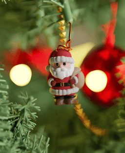 Santa Claus Christmas Ornament 3d model