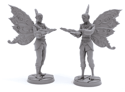 Fairy Attendant Reading Book 3d model