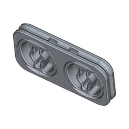 D-LOCK_PANEL.2X1-L 3d model