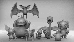 Cleffa (Pokemon) 3d model