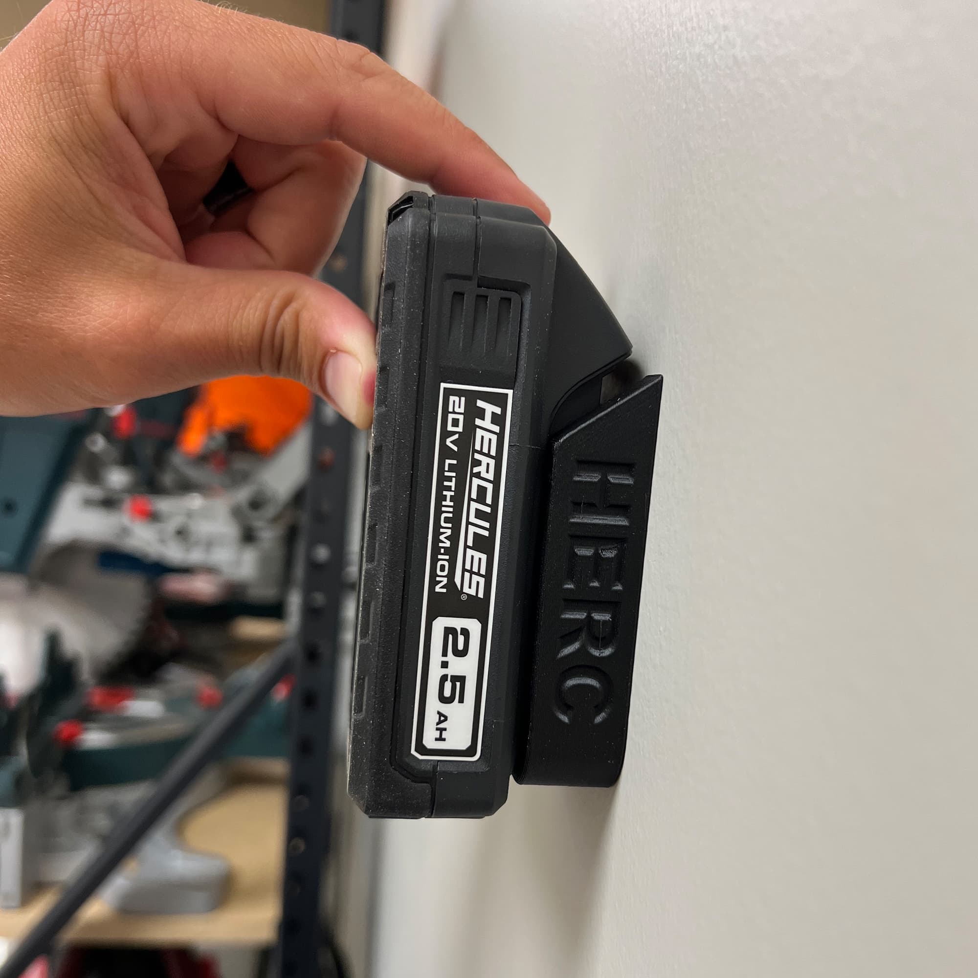 Hercules 20V Battery Mount 3d model