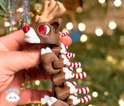 Reindeer "Peppermint" Dragon 3d model