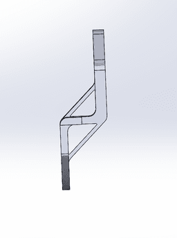 Ender 3 V2 Neo Filament Sensor Mounting Bracket 3d model