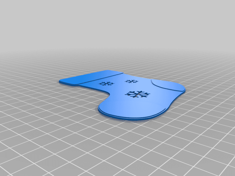 Christmas Stocking 3d model