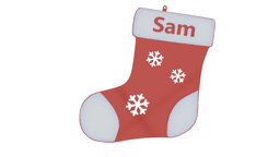 Christmas Stocking 3d model