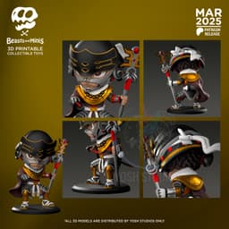 Sengoku Gold Mini 3D Printer File STL 3d model
