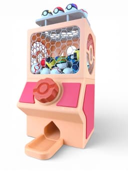 Mini Gacha Machine 3d model