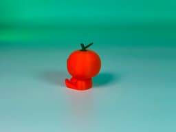 Oranje fruit & veggie buddy 3d model