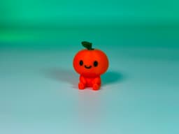 Oranje fruit & veggie buddy 3d model