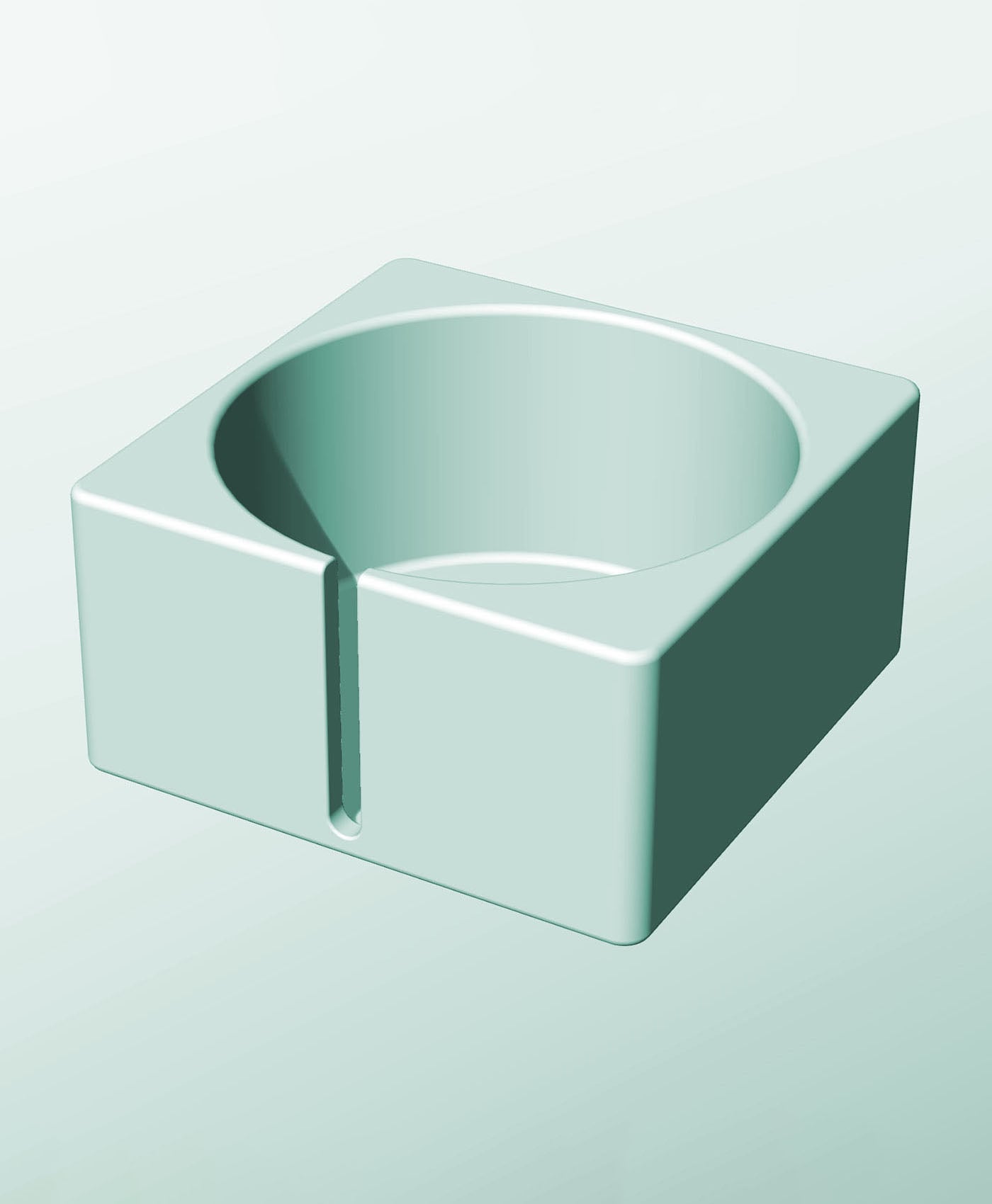 CS162-90-S Stacking slotted component box bin for makers 3d model