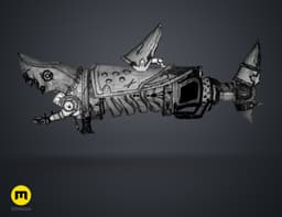 Arcane – Jinx Fishbones rocket launcher 3d model