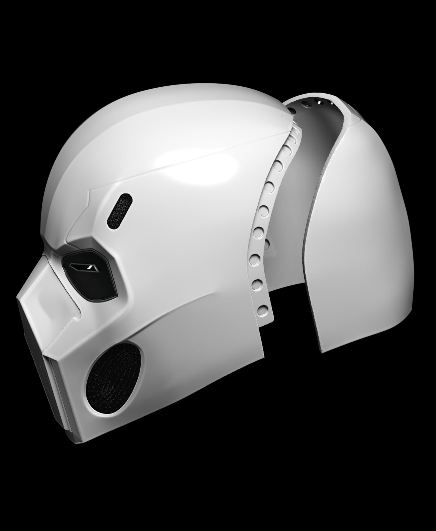 Taskmaster Helmet from Thunderbolts 3d model