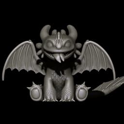 Toothless_cute baby Night Fury 3d model