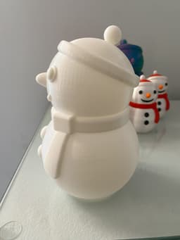 Snowman Lights 3d model