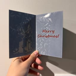 A Rockin' Christmas Card 3d model