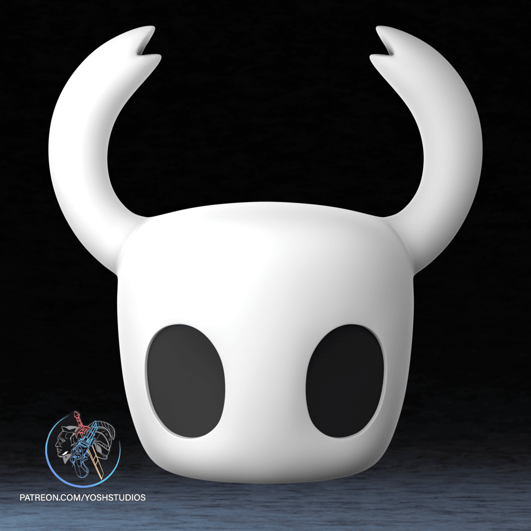 Hollow Knight Mask 3D Printer File STL 3d model