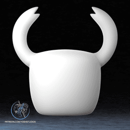 Hollow Knight Mask 3D Printer File STL 3d model