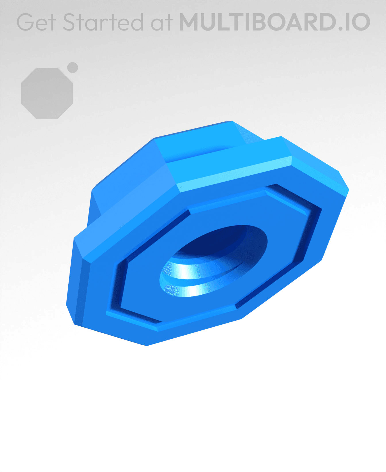 Plate Lid Foot 3d model