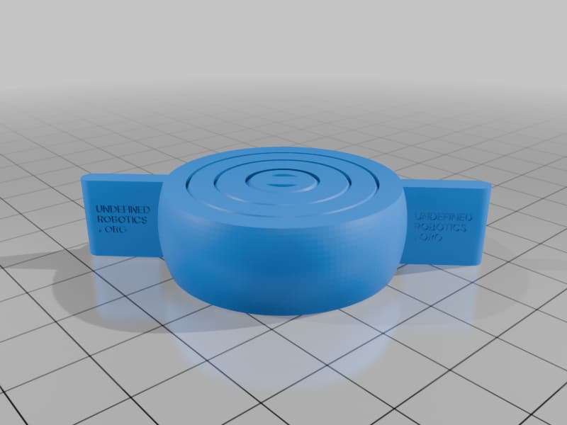 Undefined Robotics Gyro Fidget Spinner Toy 3d model