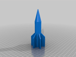 Co2 rocket collection 3d model