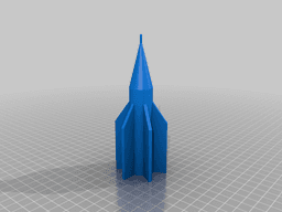 Co2 rocket collection 3d model