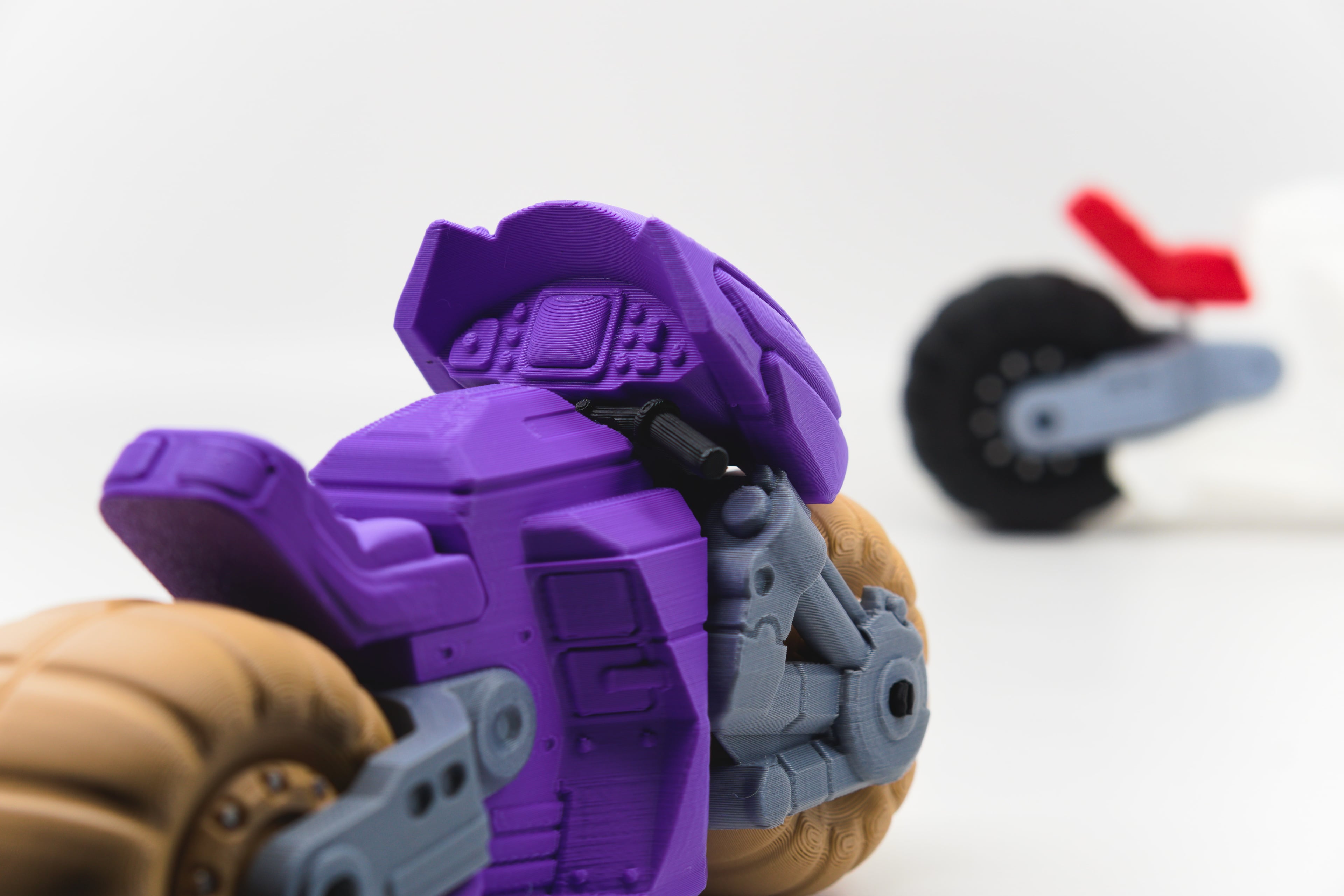 Lunar Motorcycle 3d model