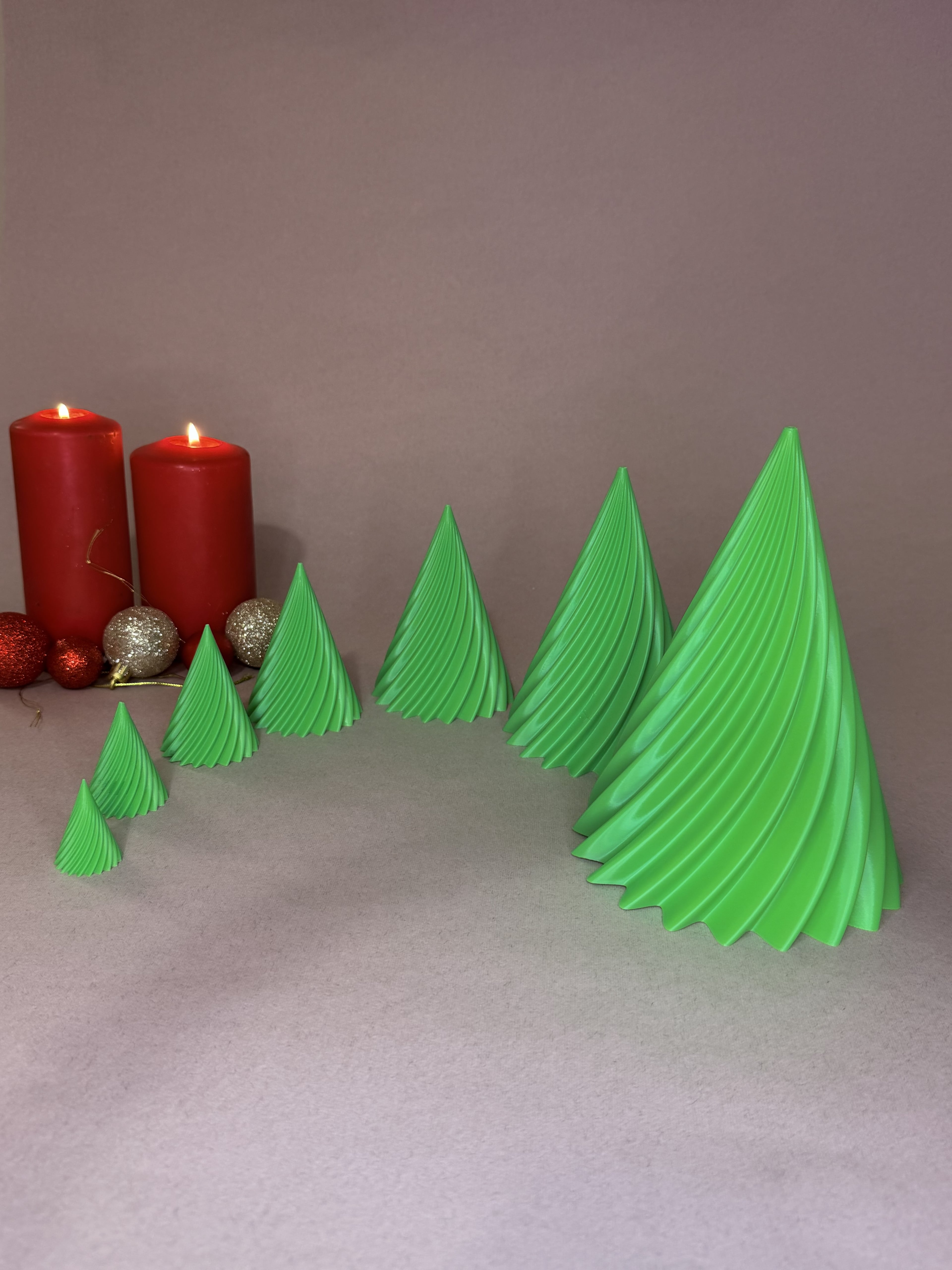 CHRISTMAS TREE MATRIOSKA 3d model