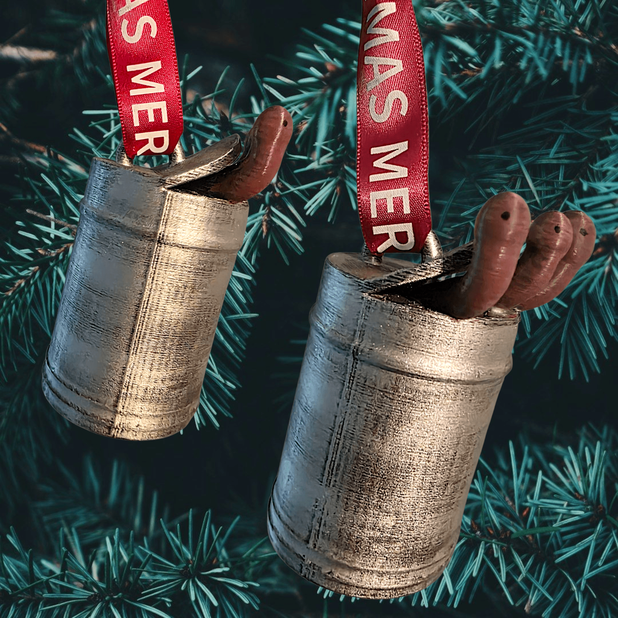 Can of Worms Ornament 3d model