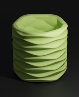 Planter - Fold 3d model