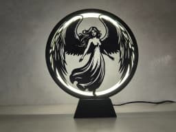 Christmas Panels for Ring Lamp 3d model