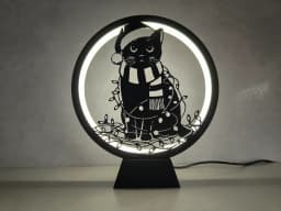 Christmas Panels for Ring Lamp 3d model