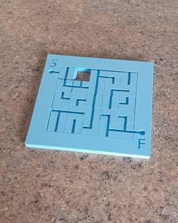 Slider Maze Level 1 3d model