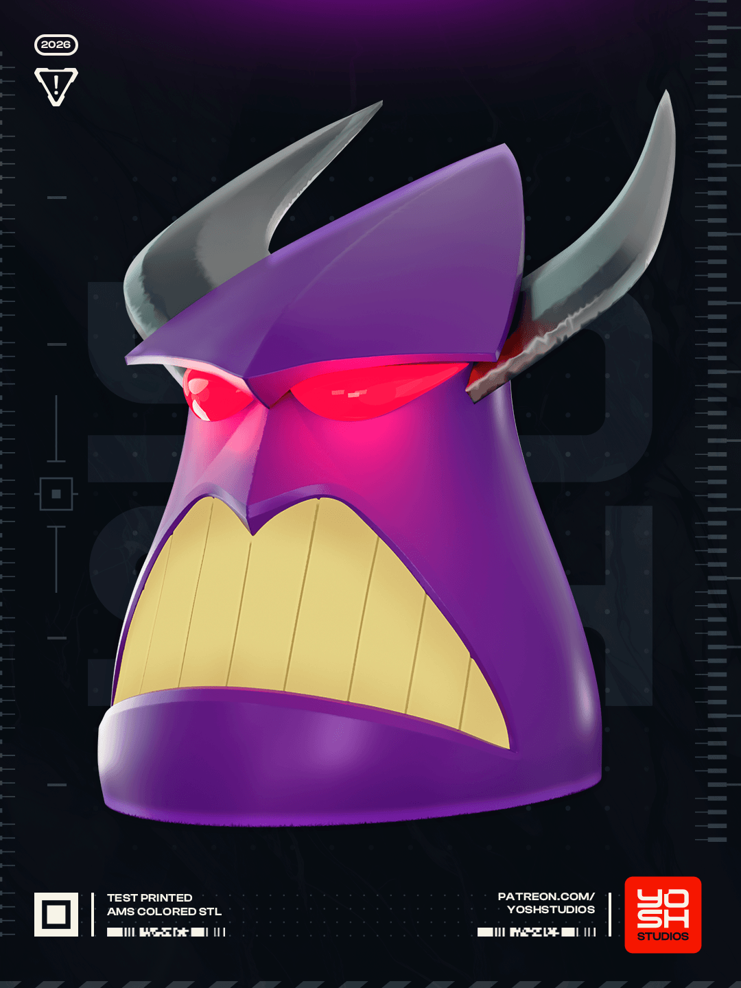 Emperor Z Mask 3D Printer STL 3d model