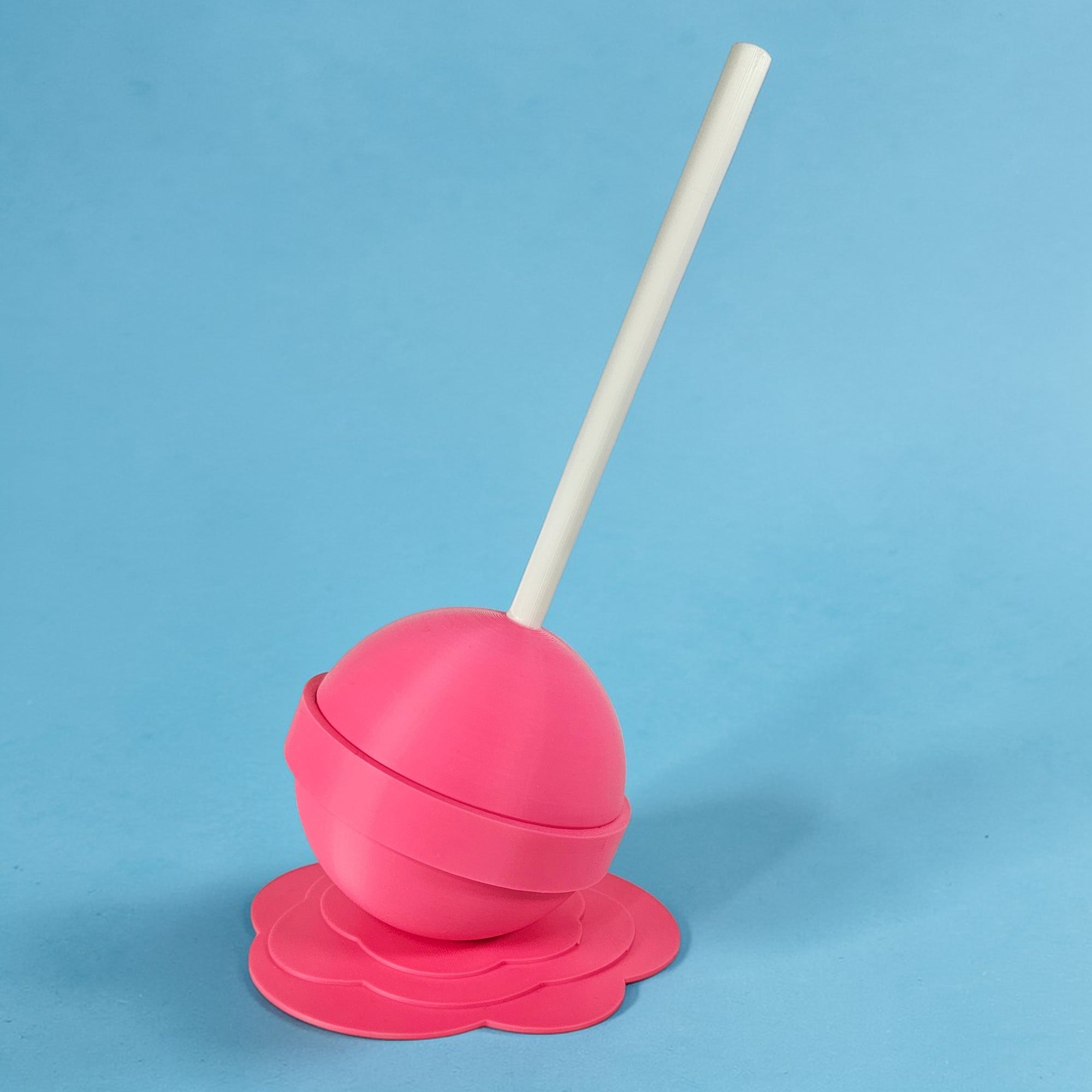 Melting Lollipop Trinket Box Container 3d model
