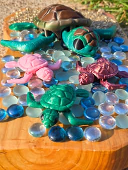Flexi Baby Sea Turtle 3d model