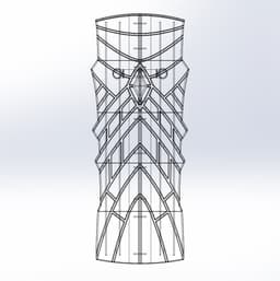 Bofuri Shield 3D-Printable Assembly 3d model