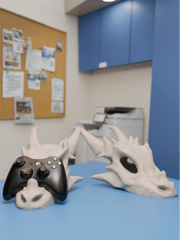 Dragon Head Xbox Controller Stand 3d model