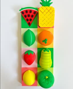 Strawberry Layered Fidget 3d model